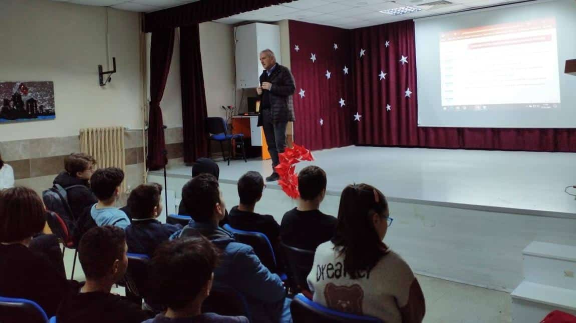 Gazi Osman Paşa Ortaokulu 8. Sınıf Öğrencilerine Okulumuzun Tanıtımını Yaptık